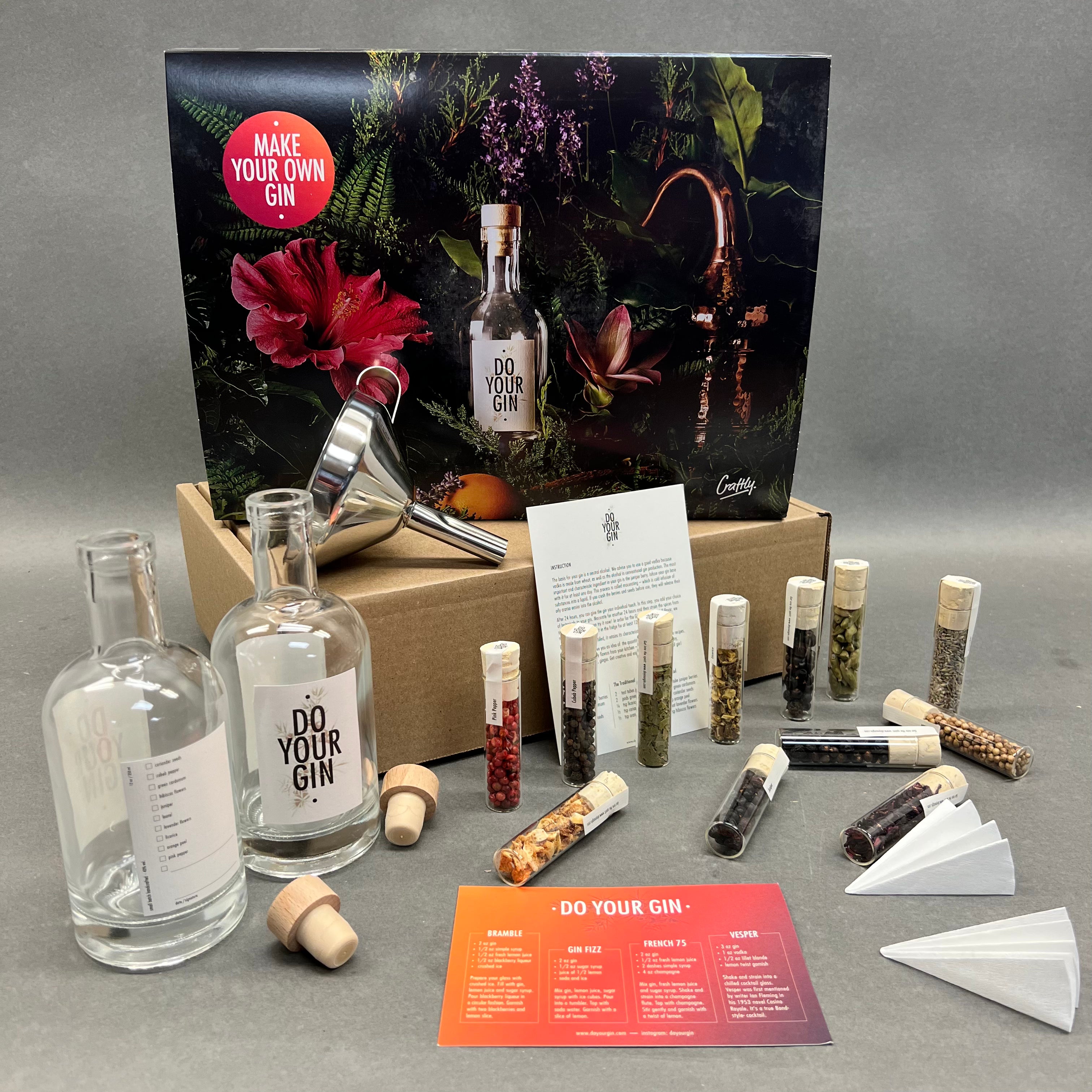 A new Gin-eration of DIY. We bring you the first of its kind in India, The  Gin Explorers Club Gin Infusion Kit! You can now turn a classic Gin into